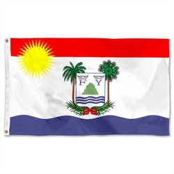 Puerto Plata Province, Dominican Rep Flag Banner