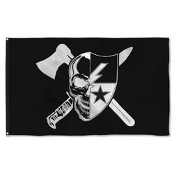 Hatchet and Dagger Ranger Pirate Flag Banner