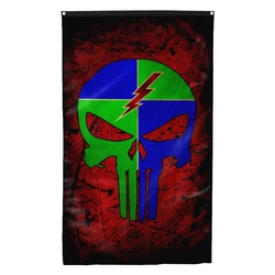 Ranger Regiment Punisher Flag Banner