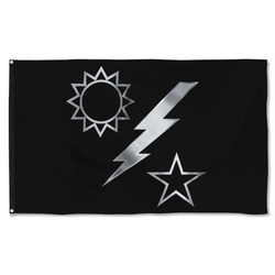Ranger Regiment Silver Dui Flag Banner