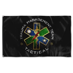 Ranger Regiment Trauma Management Team Black Flag Banner