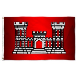 Engineer Branch Flag Banner