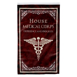 House Medical Corps Flag Banner