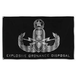 Eod (Master) Black Flag Banner