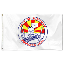 Logo of kingman, Arizona Flag