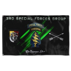 3Rd Special Forces Group Flag Banner