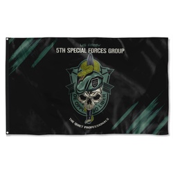 5Th Special Forces Group(Legacy)Snake Eaters Flag Banner