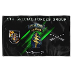 5Th Special Forces Group Flag Banner