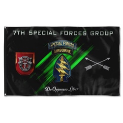 7Th Special Forces Group Flag Banner