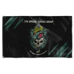 7Th Special Forces Group Snake Eaters Flag Banner