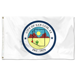 Logo of San Luis, Arizona Flag