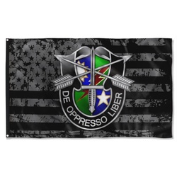 Custom Subdued Ranger SF Flag Banner