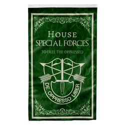 House Special Forces DUI Flag Banner