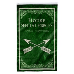 House Special Forces Flag Banner