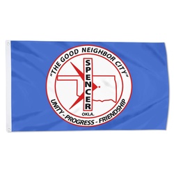 Spencer, Oklahoma Flag Banner
