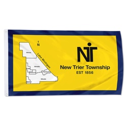 New Trier Township, Illinois Flag Banner
