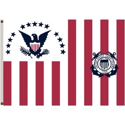 United States Historical The Coast Guard (1915-1953) Flag Banner