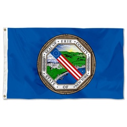 Erie County, New York Flag Banner
