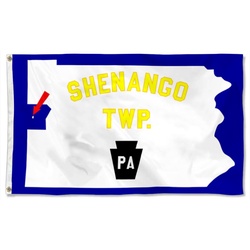 Shenango Township, Lawrence County, Pennsylvania Flag Banner