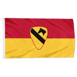 Army 1st Cavalry Division Flag Banner