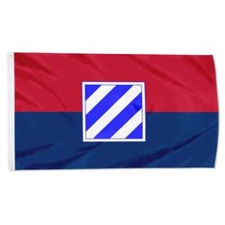 Army 3rd Infantry Division Flag Banner