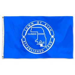 Rich Township,Illinois Flag Banner
