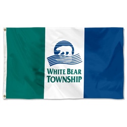 Riley White Bear Township, Michigan Flag Banner