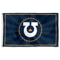 Warhammer Inspired Ultramarines Flag Banner