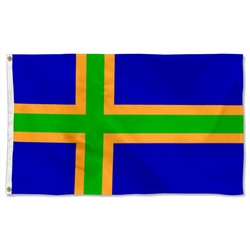 Vendsyssel, Denmark Flag Banner