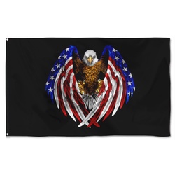 USA Eagles Flag Banner