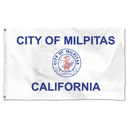 Milpitas, California Flag