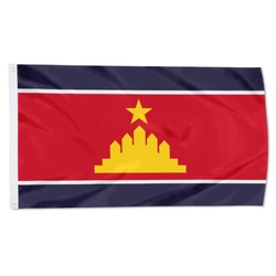 The Federal Republic of Indochina 1992 Flag Banner