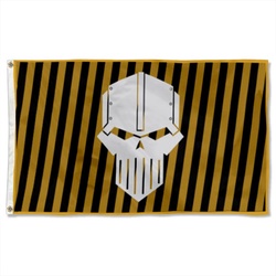 Warhammer Inspired Iron Warriors Flag Banner