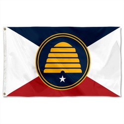 Commemorative of Utah Flag Banner