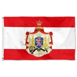 Grand Duchy of Hesse Crest Flag Banner