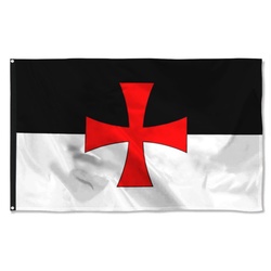 Knight Templar Flag Banner