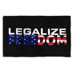 Legalize Freedom Flag Banner