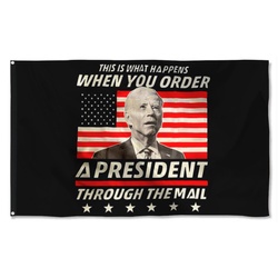Donald Trump Biden Flag President Flag Banner