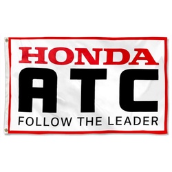 Honda Atc Follow The Leader Flag Banner