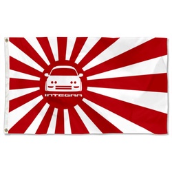 Integra Japanese Rising Sun JDM Flag 3x5ft banner US Seller Flag Banner