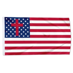 American Christian Flag Banner