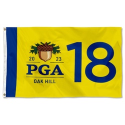 2022 Pga Championship Flag Southern Hills golf yellow justin thomas wins Flag Banner