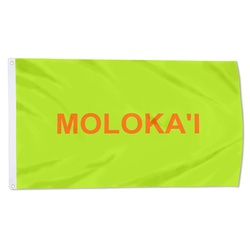 Moloka'i, Hawaii (unoffcial) Flag  Banner