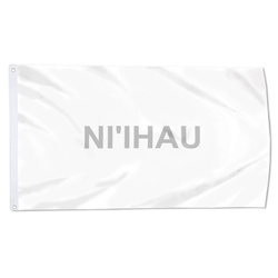 Ni'ihau, Hawaii (Unoffcial) Flag Banner