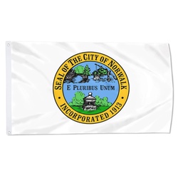 Norwalk, Connecticut Flag Banner