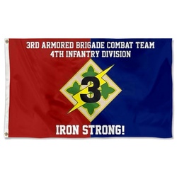 4th Infantry Custom Flag Banner