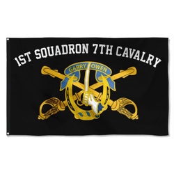 7th Cavalry Flag  Banner