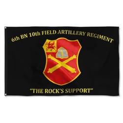 10th Field Artillery Flag Banner