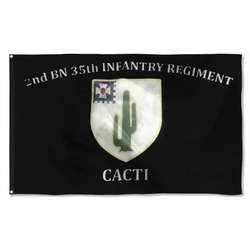 35th IN. Custom Guidon Flag Banner