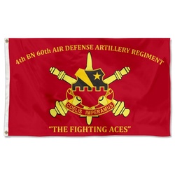 60th Air Defense Artillery Flag Banner